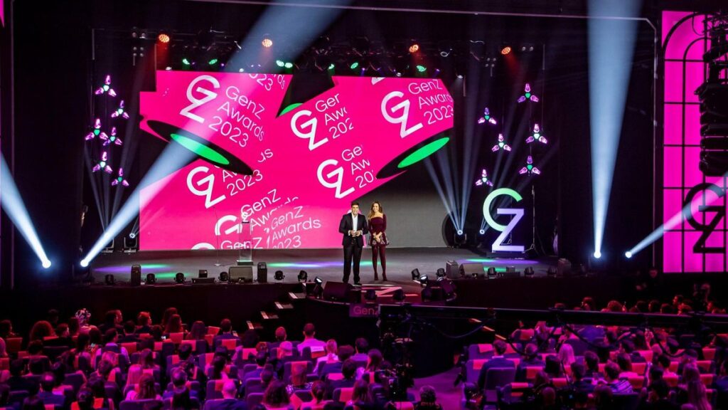 La entrega de los 'GenZ Awards' en su edición de 2023