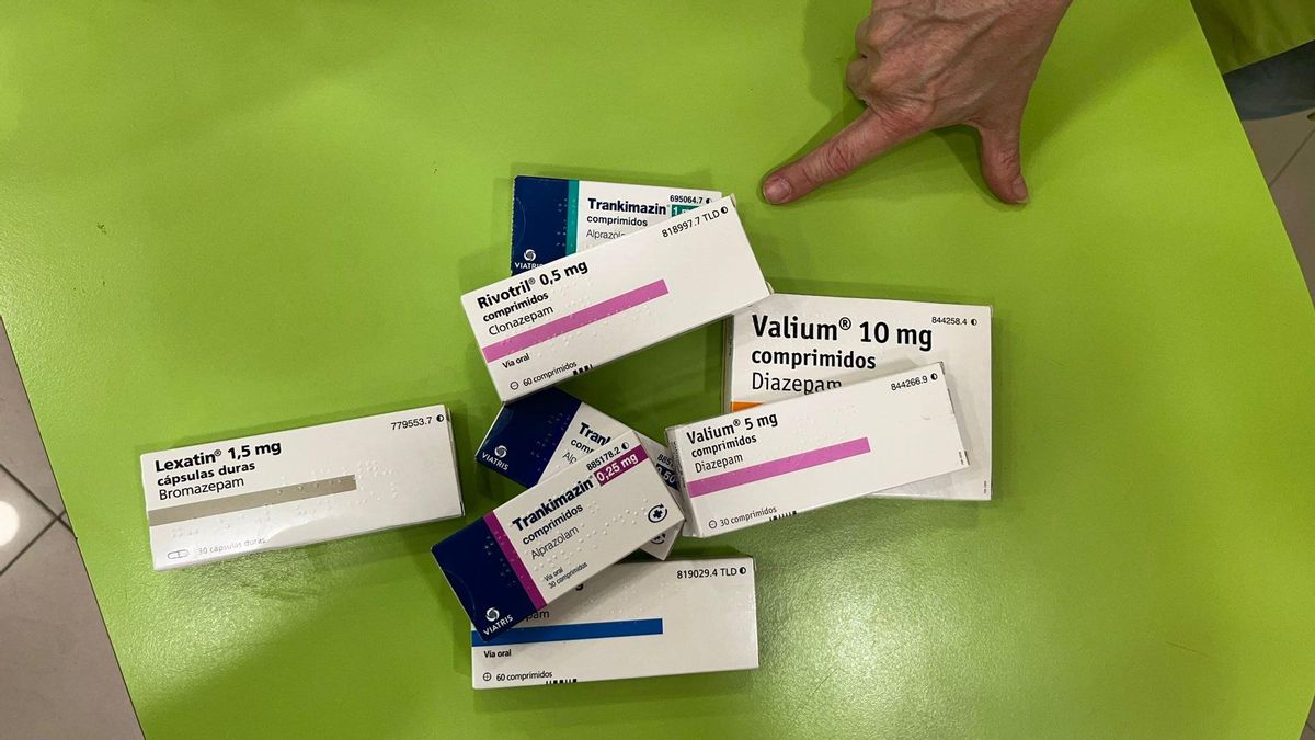 Clonazepam, diazepam, bromazepam o alprazolam, algunas de las benzos disponibles en las farmacias