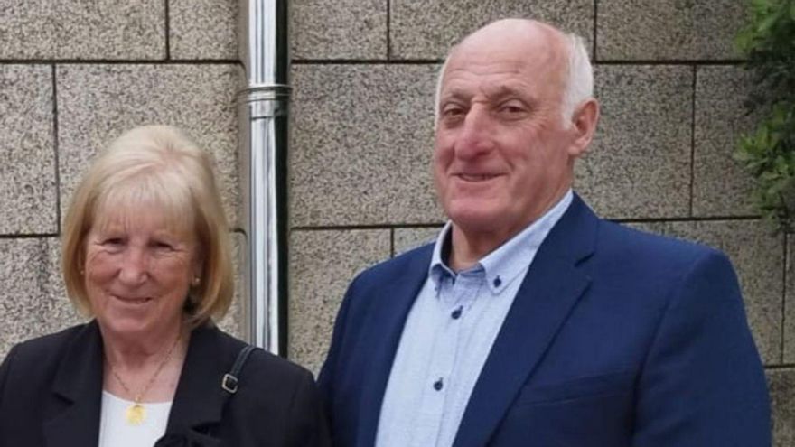 El matrimonio formado por Carmen Pereira y Maximino Alonso.