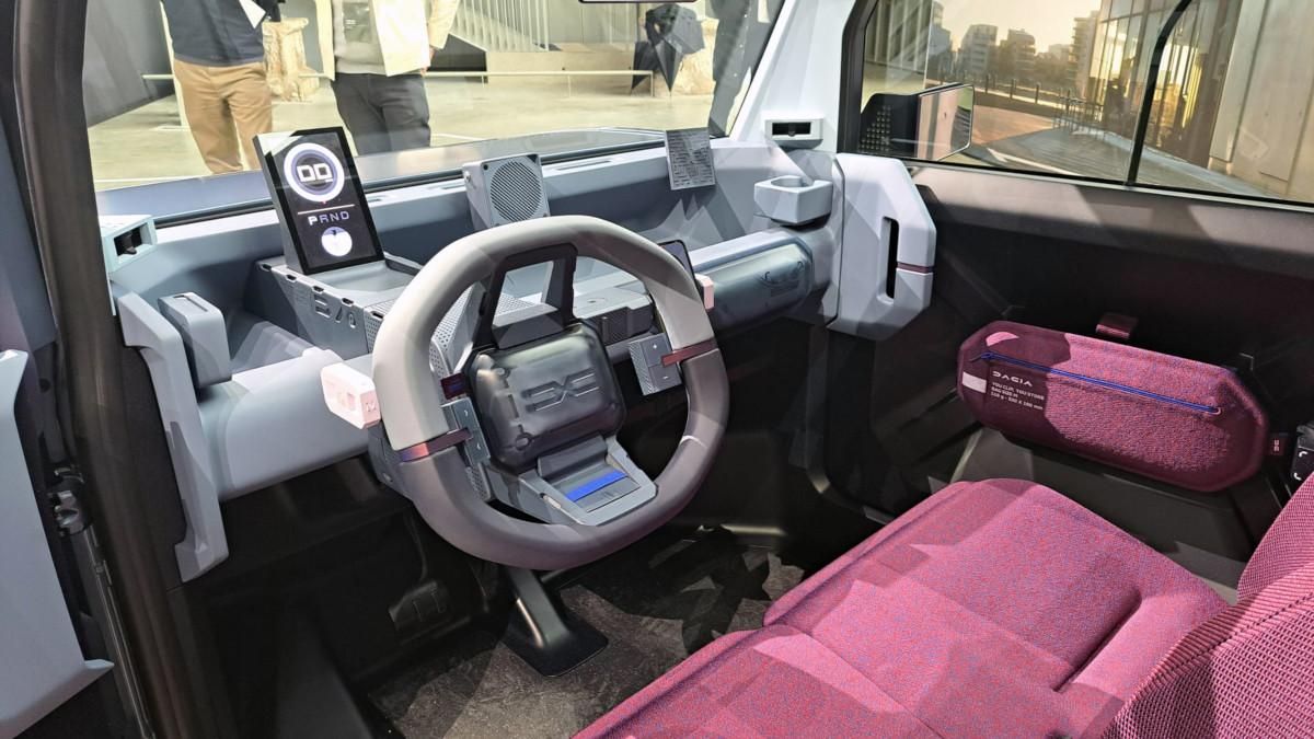 Intérieur du dacia hipster