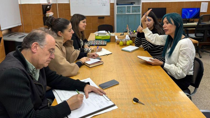 Visita a los equipos directivos de los centros educativos de Benavente