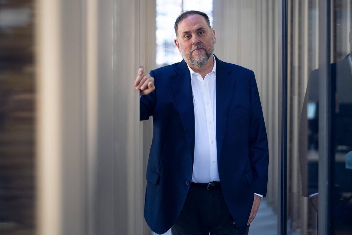 Le président d'ERC, Oriol Junqueras.