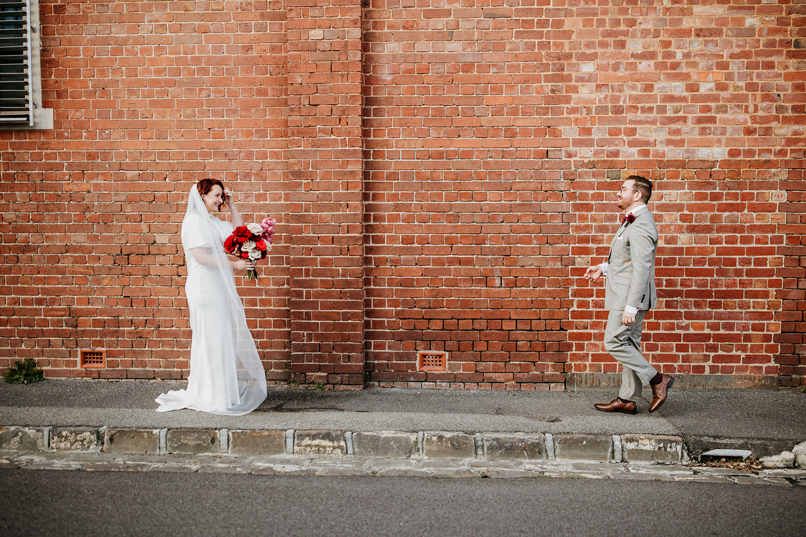Mariage rétro-Brunswick | Bridgette et Lachlan