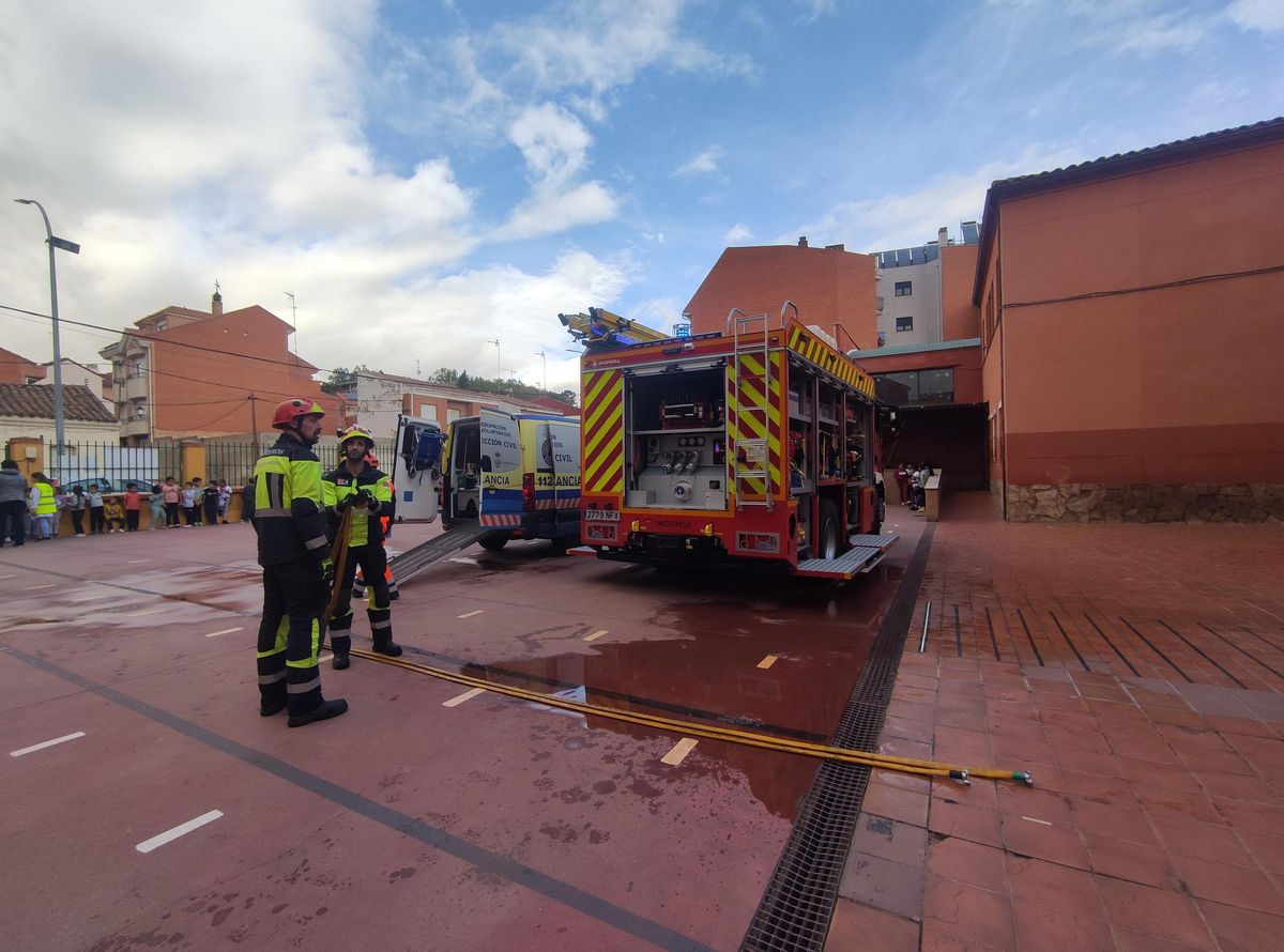 Exercice à l'école Fernando II de Benavente