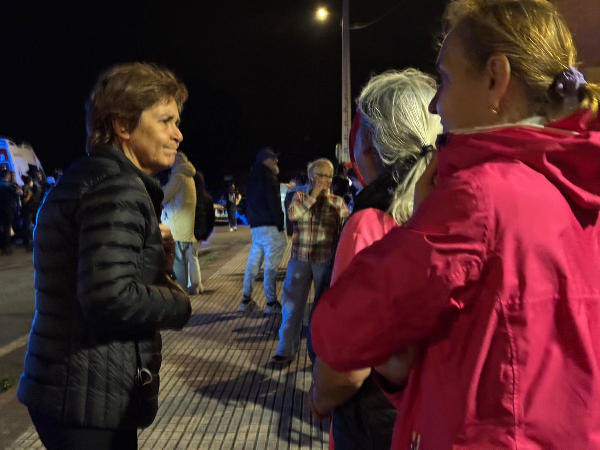 Carmen Moriyón, maire de Gijón, s'est rendue à Monteana pour s'enquérir du statut des personnes concernées.
