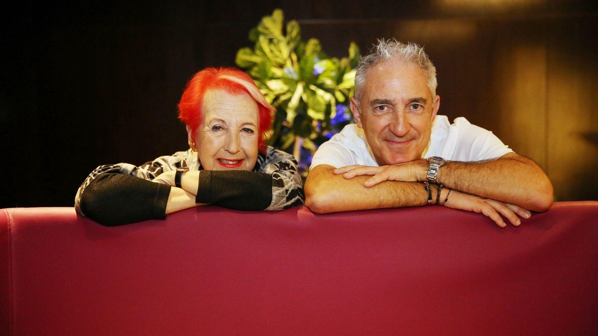 Los periodistas Rosa Maria Calaf y Jon Sistiaga.