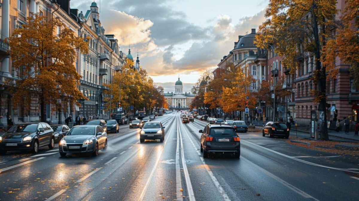 Voitures autour d’Helsinki