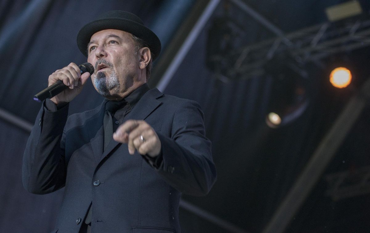 Rubén Blades, lors d'une de ses dernières visites à Barcelone.