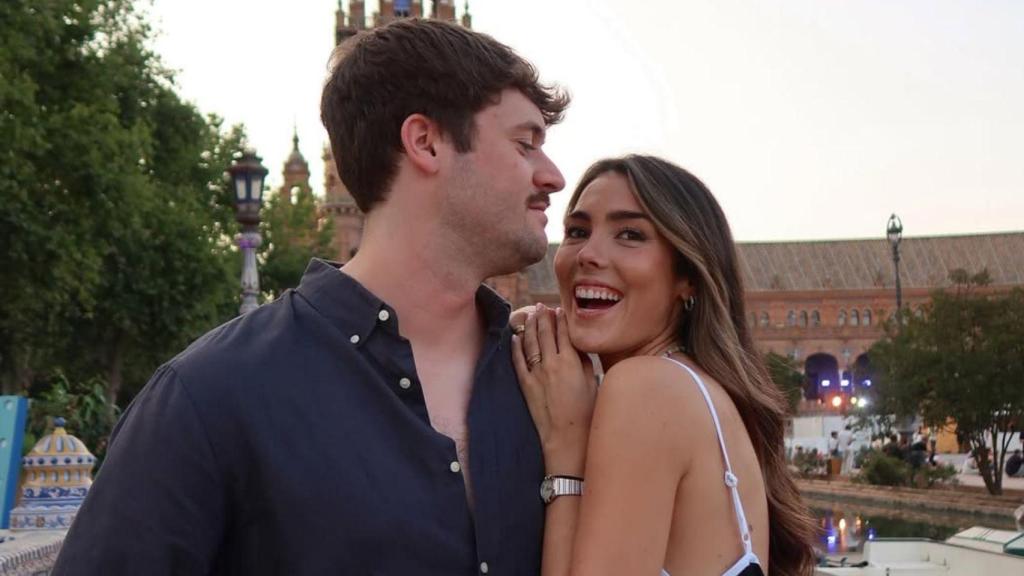 Anna Padilla et Mario Cristóbal dans une image de leurs réseaux sociaux.