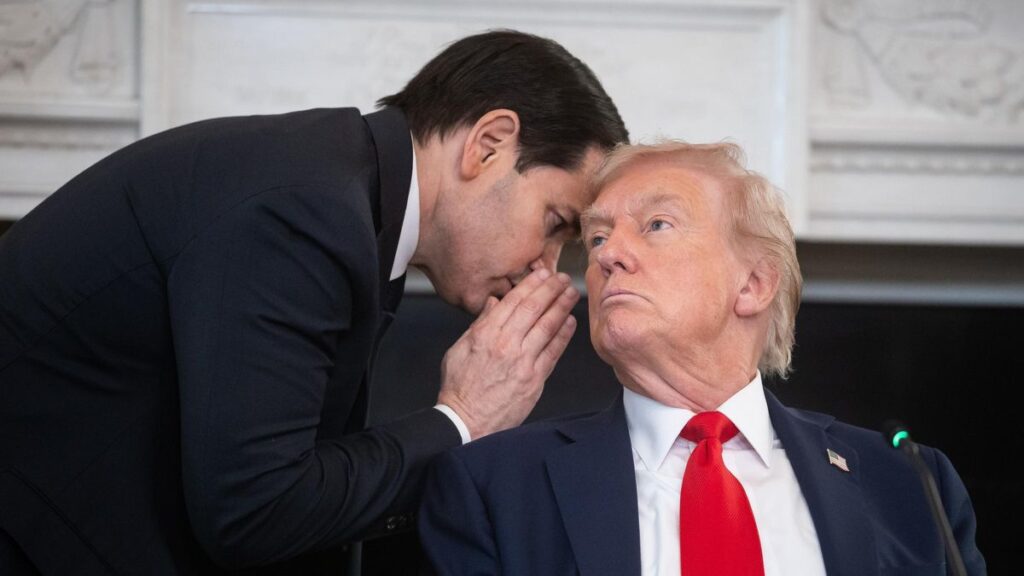 Rubio avisa a Trump en medio de una comparecencia que acuerdo para Gaza está "muy cerca"