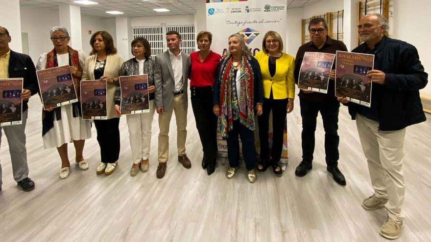 Presentación del concierto solidario de Joyalada