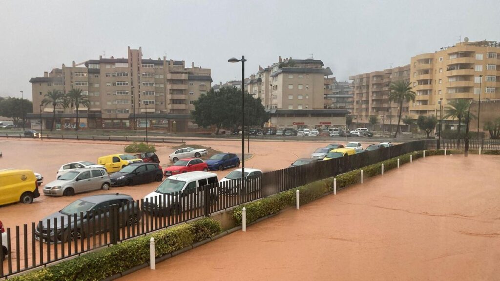 Vuelve a inundarse Ibiza por las lluvias torrenciales de la dana 'Alice'