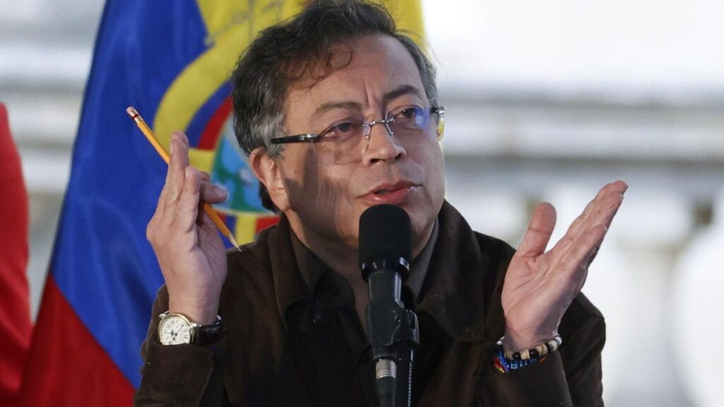 El presidente de Colombia, Gustavo Petro.