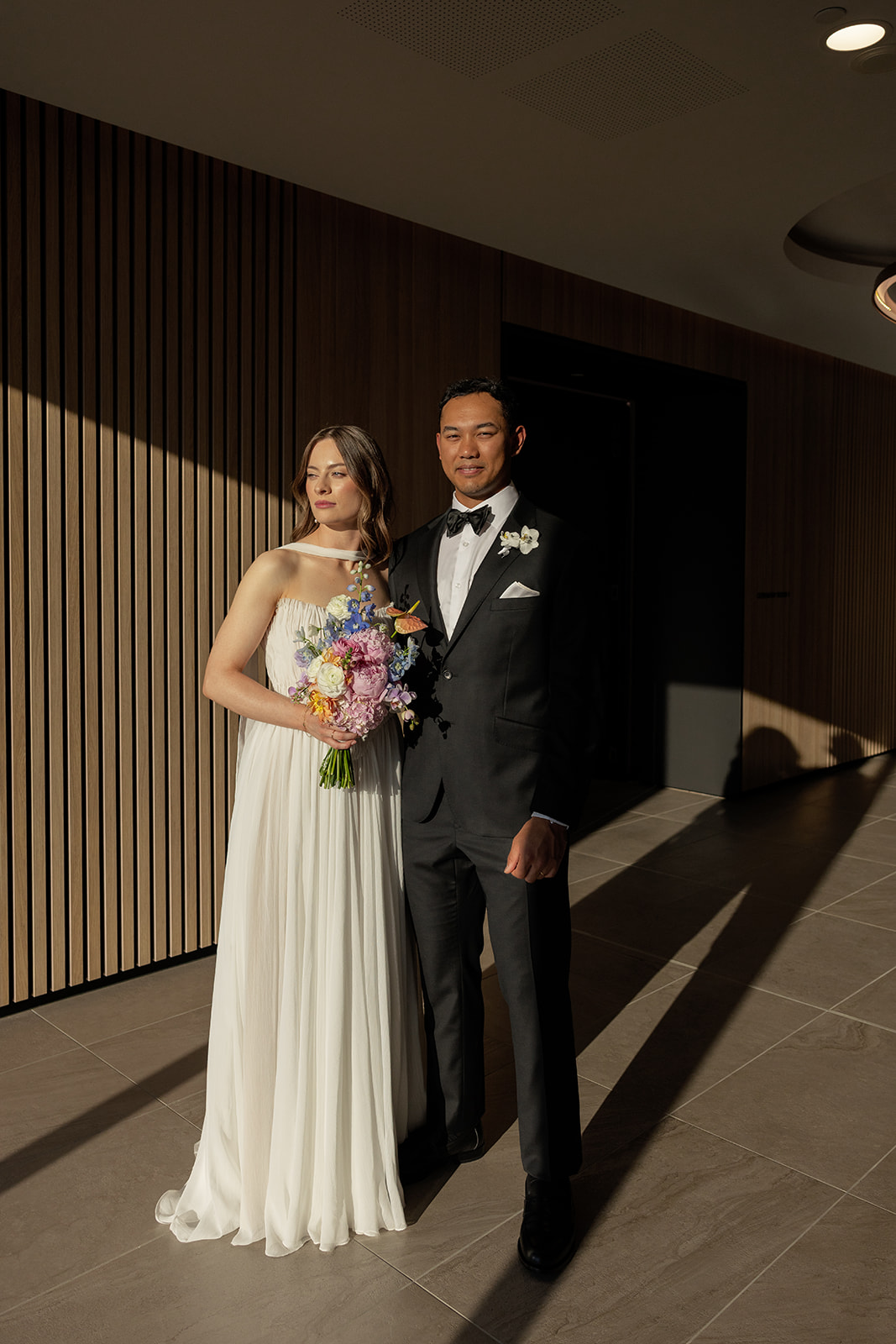 Elopement chic de la ville de Brisbane | Bella et Dom