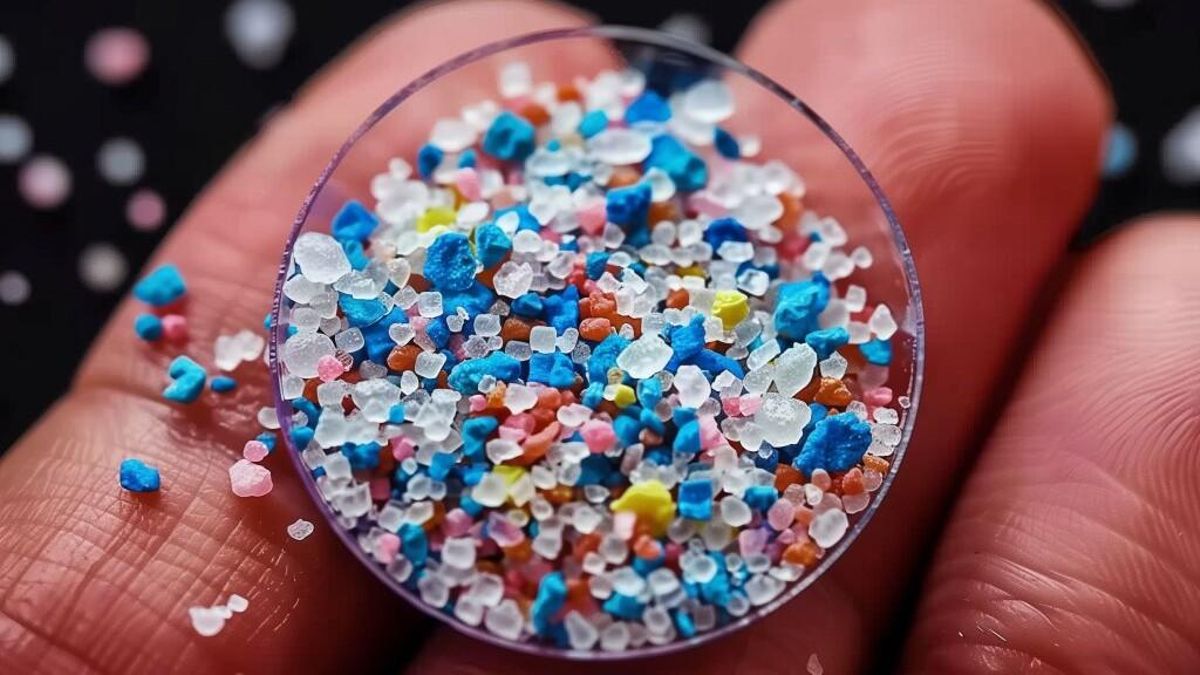 Microplásticos, de uno a cinco milímetros.