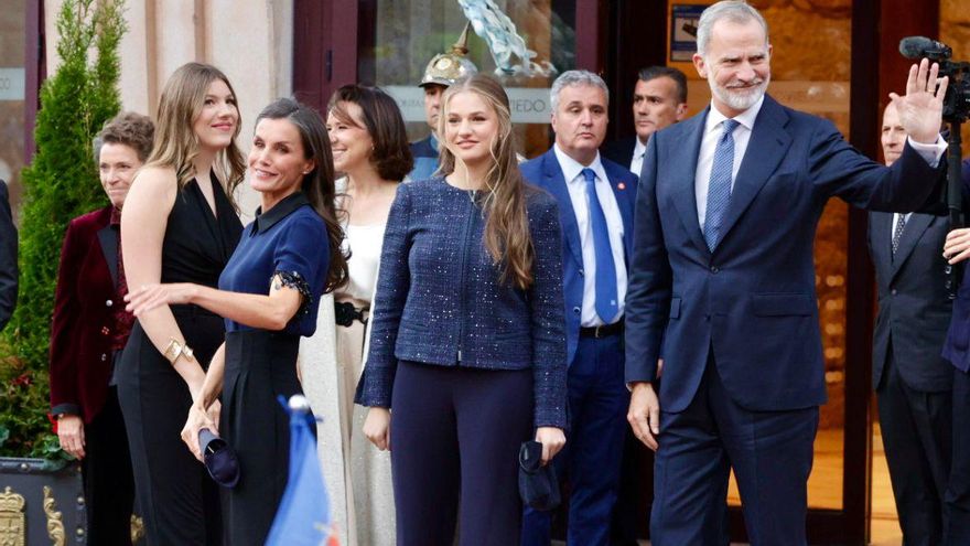 VÍDEO: La Familia Real ya está en Oviedo para asistir al concierto en el Auditorio Príncipe Felipe de los "Premios Princesa" 2025