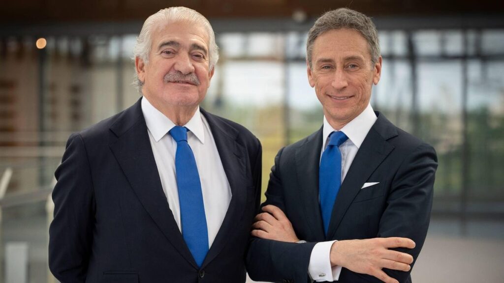 El consejero delegado de Endesa, José Bogas, y el director financiero, Marco Palermo