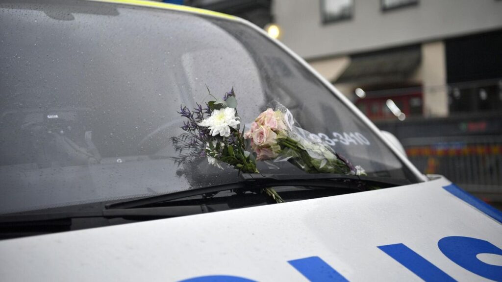 Un vehículo policial de Suecia, en una imagen de archivo.