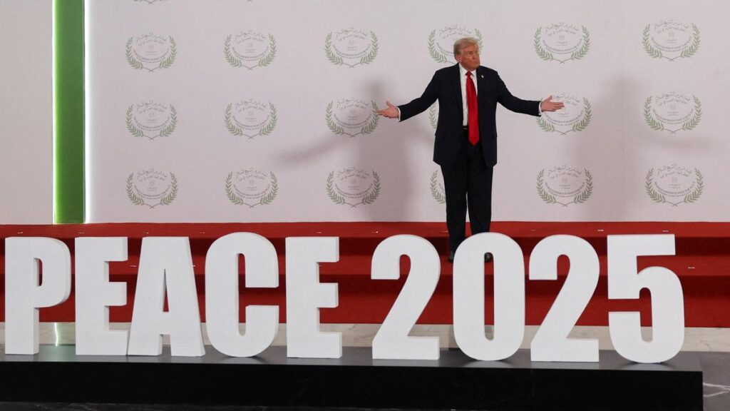 El presidente estadounidense, Donald Trump