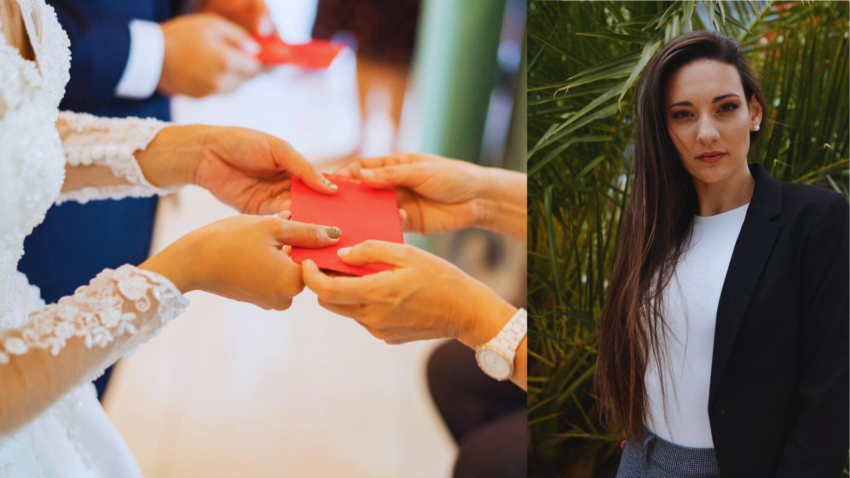 Eli, femme d'affaires, à propos des cadeaux de mariage en Espagne : "Attention avec Bizums, vous ne pouvez pas dépasser les 6 000 €"