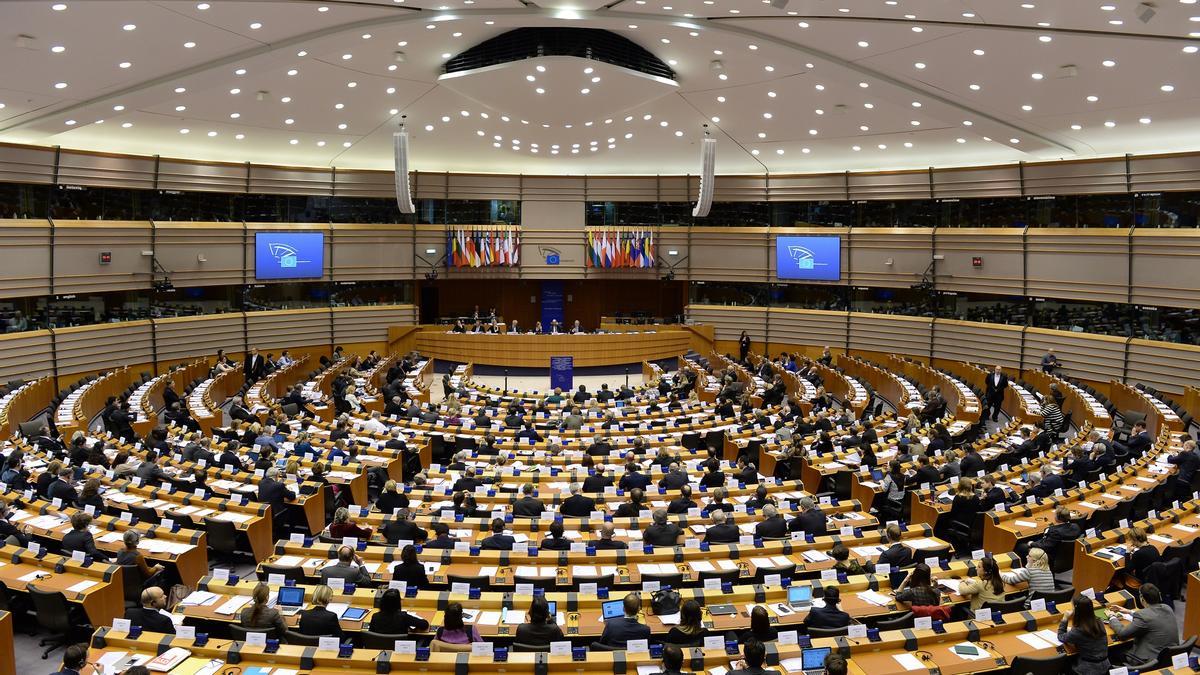 Plenario del Parlamento Europeo