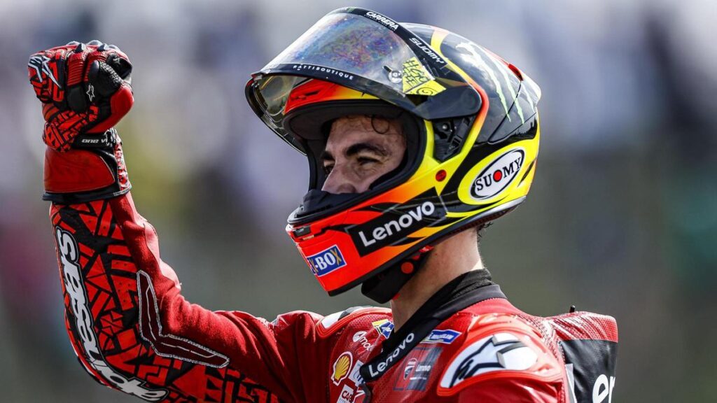 Francesco 'Pecco' Bagnaia, piloto del Lenovo Ducati.