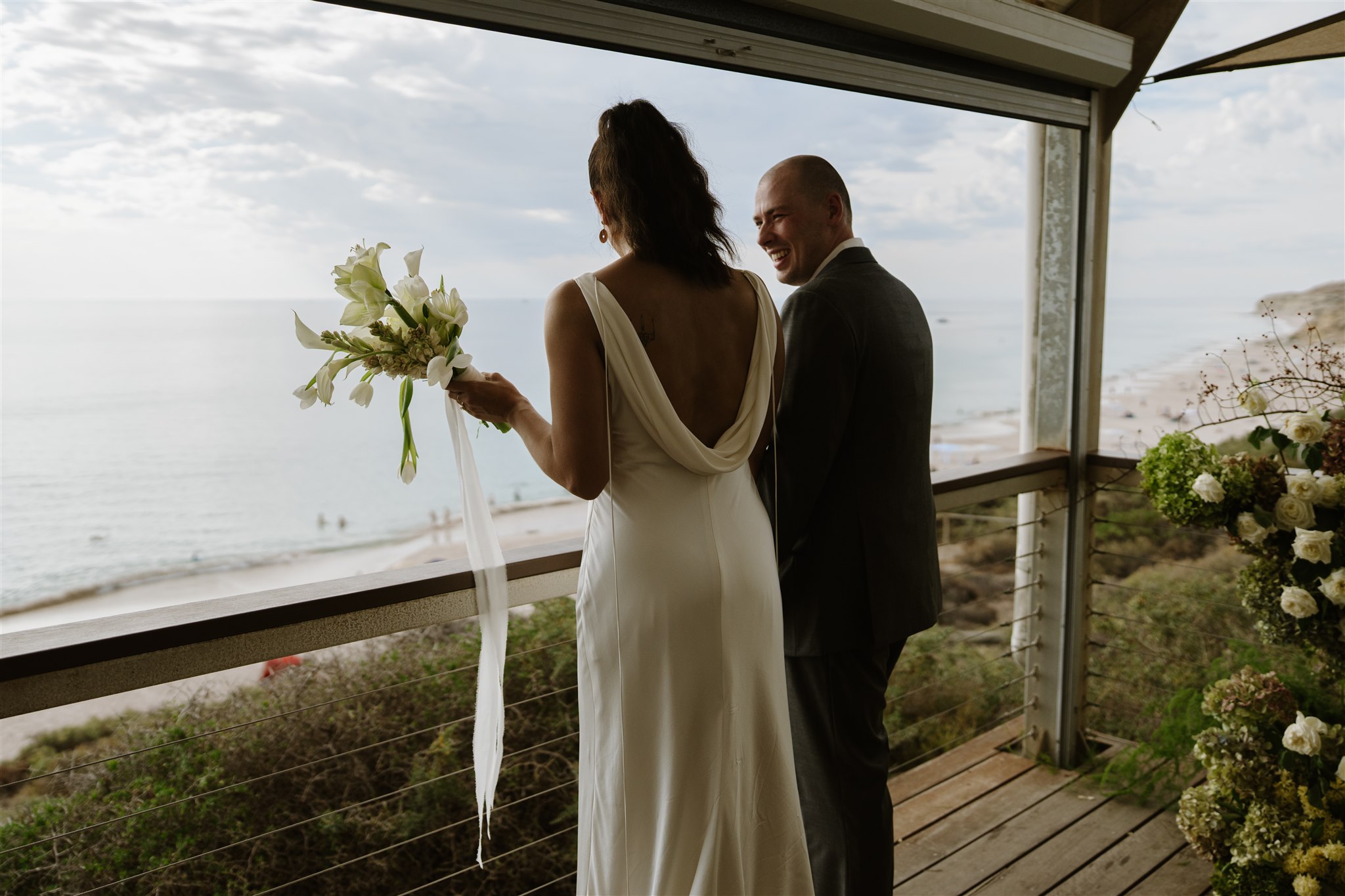 Mariage côtier d'Australie du Sud à Star of Grece