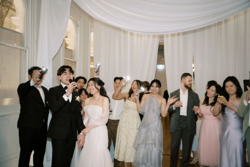 Mariage élégant à Melbourne à Sophia Prahran Arcade