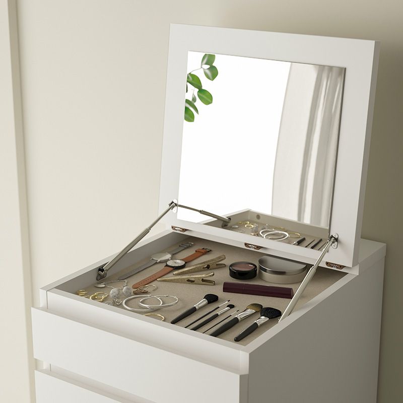 Commode MALM 6 tiroirs avec miroir.
