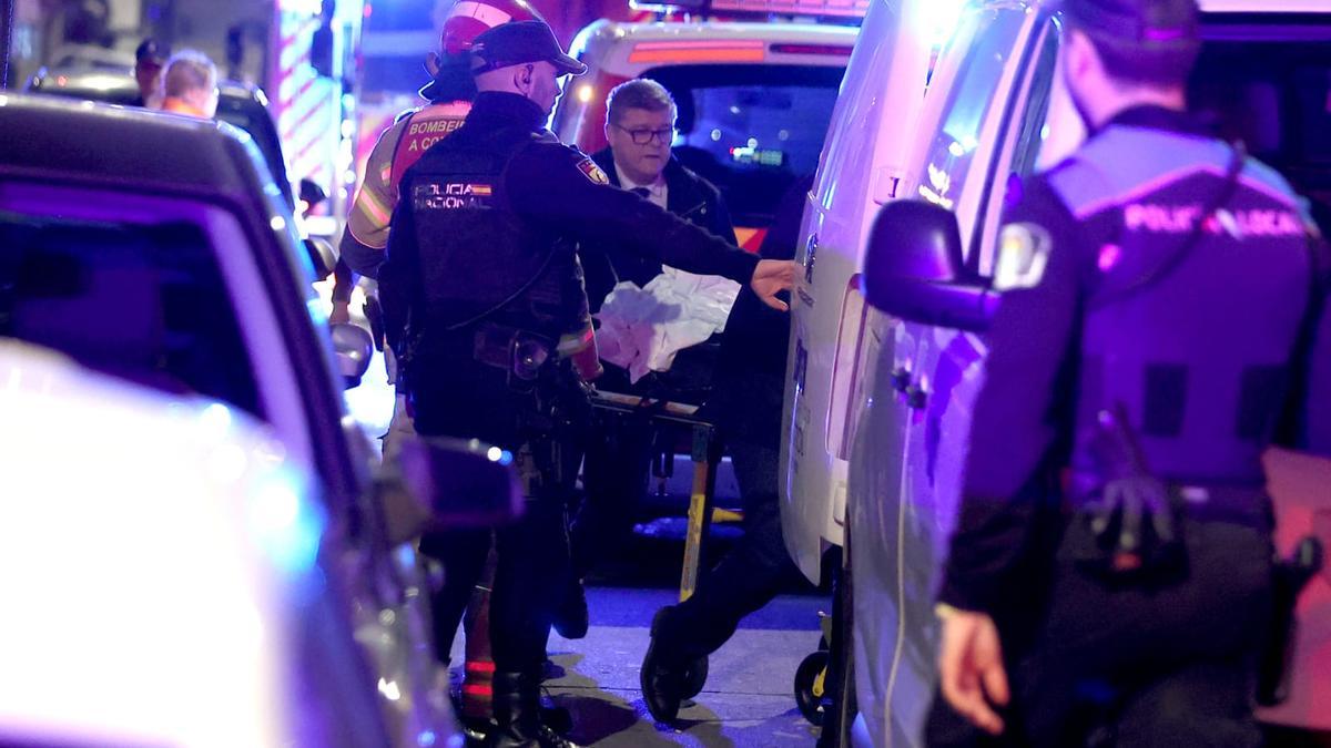 Una persona muere en A Coruña en un incendio en un edificio en la Sagrada Familia