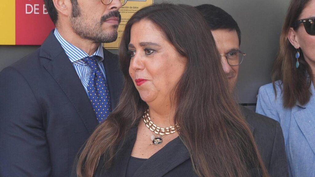 La magistrada Beatriz Biedma, elegida nueva jueza decana de Badajoz.