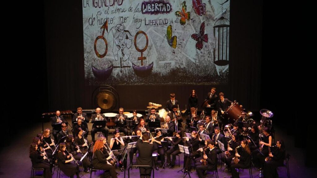 Pasada edición del Concierto por la igualdad y contra la violencia de de Género en el Ramos Carrión