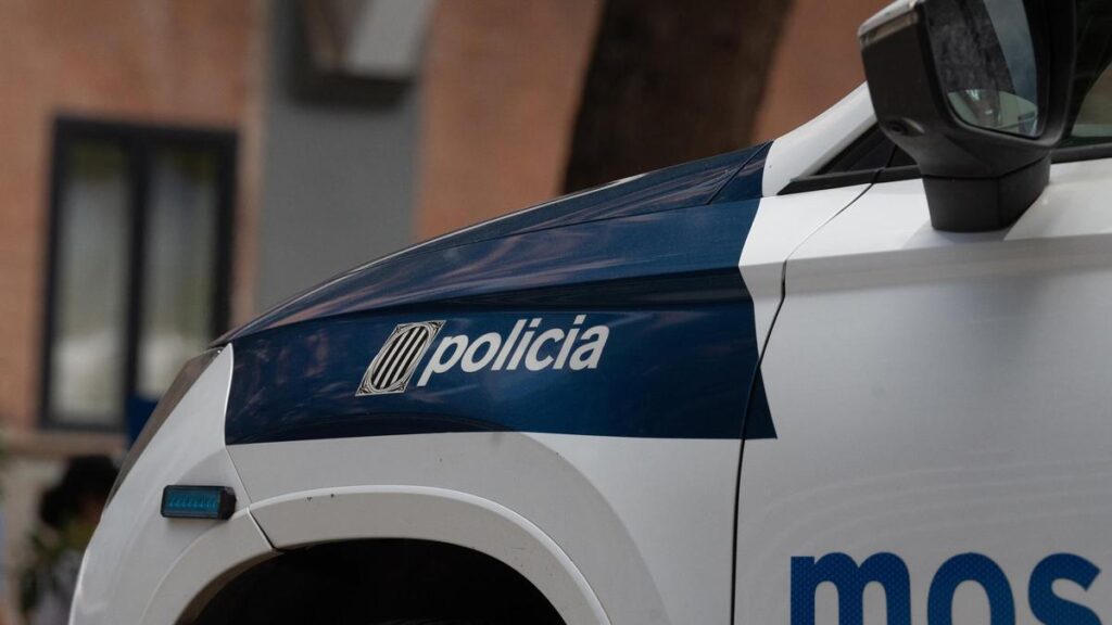 Un vehículo de los Mossos d’Esquadra.