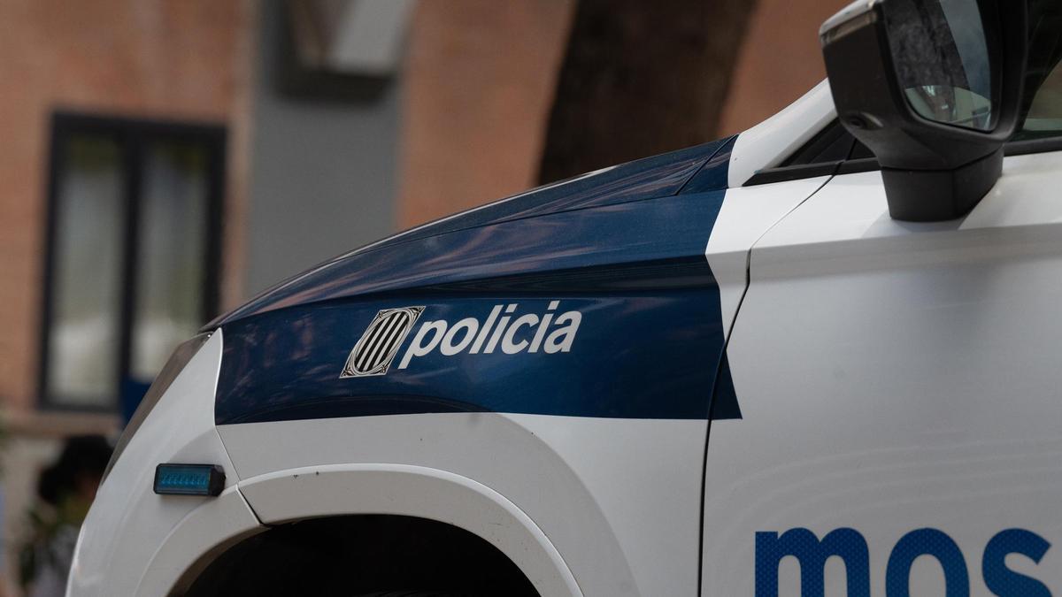 Un vehículo de los Mossos d’Esquadra.