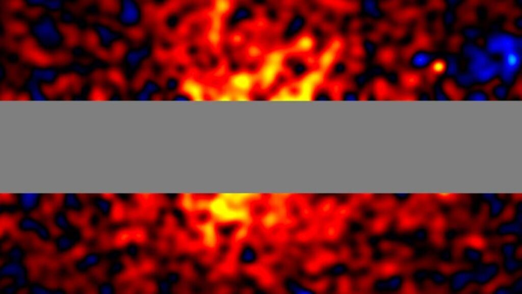 ¿Primera “imagen” de la materia invisible?