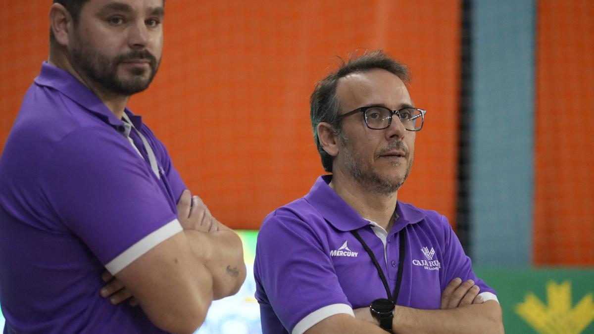 Félix Mojón, entrenador del BM Caja Rural Zamora.