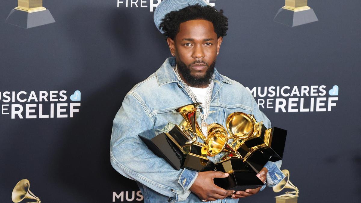 Kendrick Lamar es el artista más nominado a los Grammy 2026.