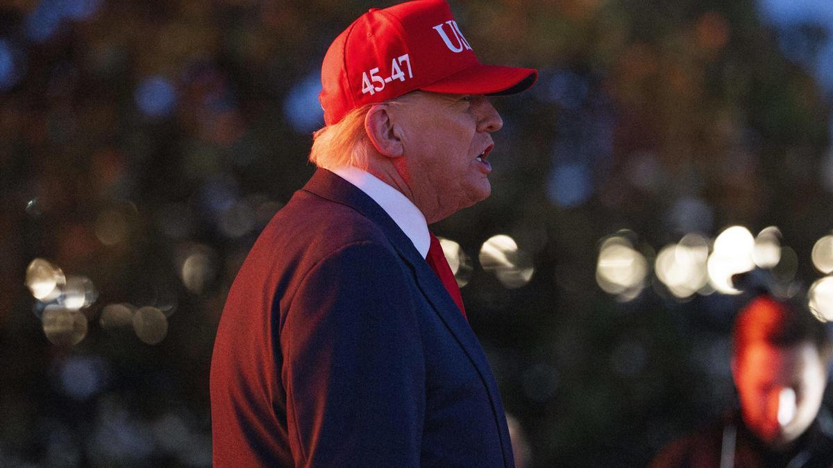 El presidente de Estados Unidos, Donald Trump
