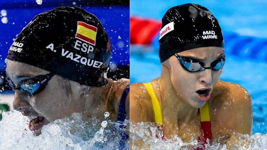 Alba y Emma, plata y bronce en los 400 estilos de Lublin 2025