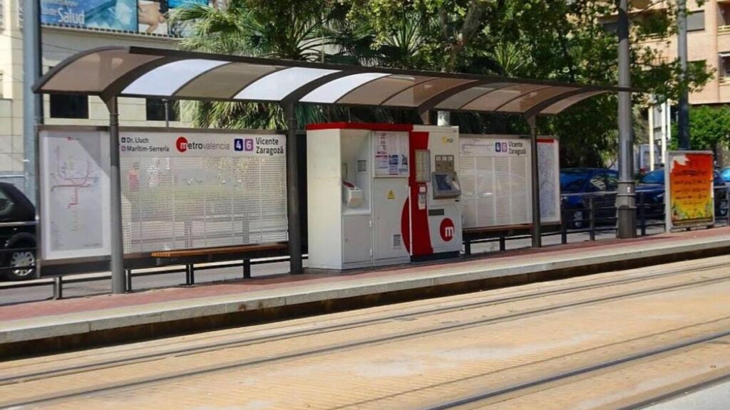 Estación donde se produjo el presunto agresor sexual abusó de una joven.