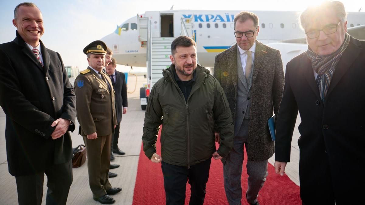El presidente de Ucrania, Volodimir Zelenski.