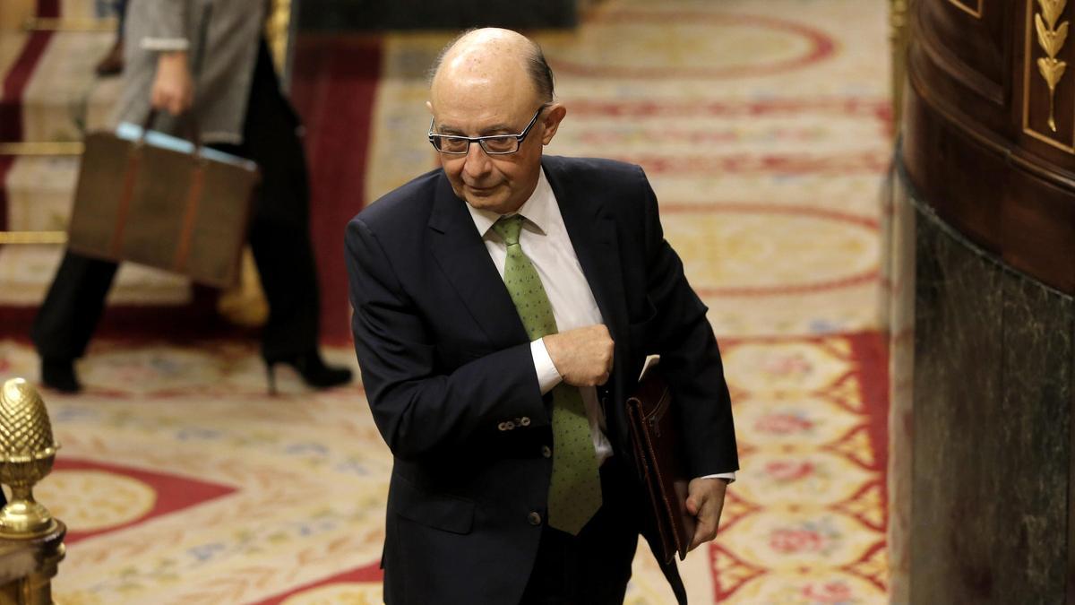 Cristobal Montoro, ex ministro de Hacienda, en una foto de archivo.
