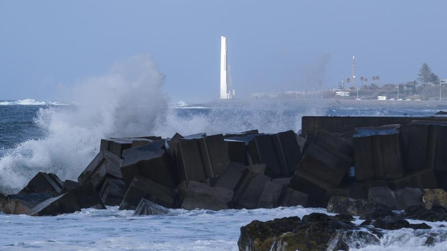 Rescate en la costa de Los Gigantes