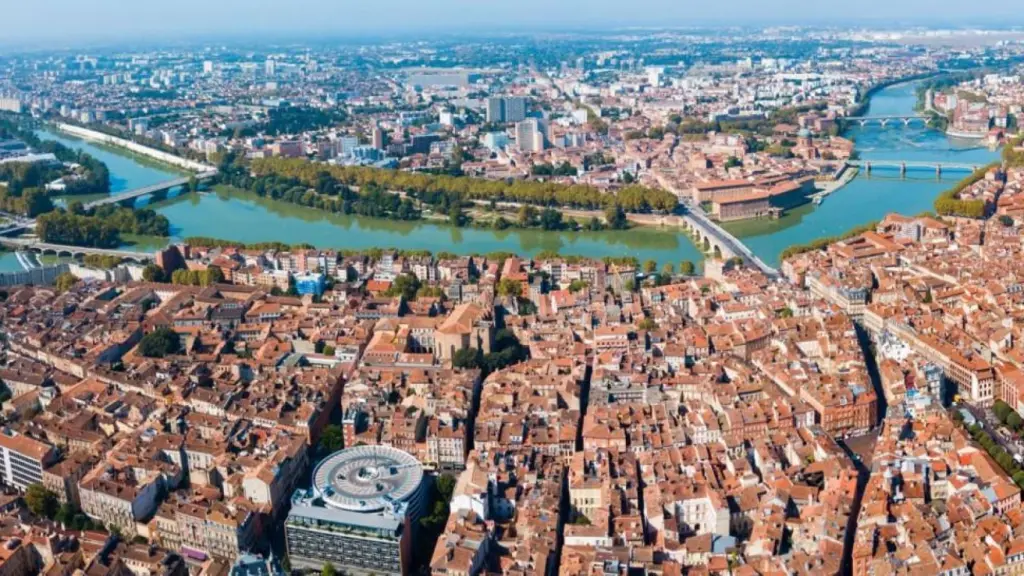 Une vue panoramique sur Toulouse.
