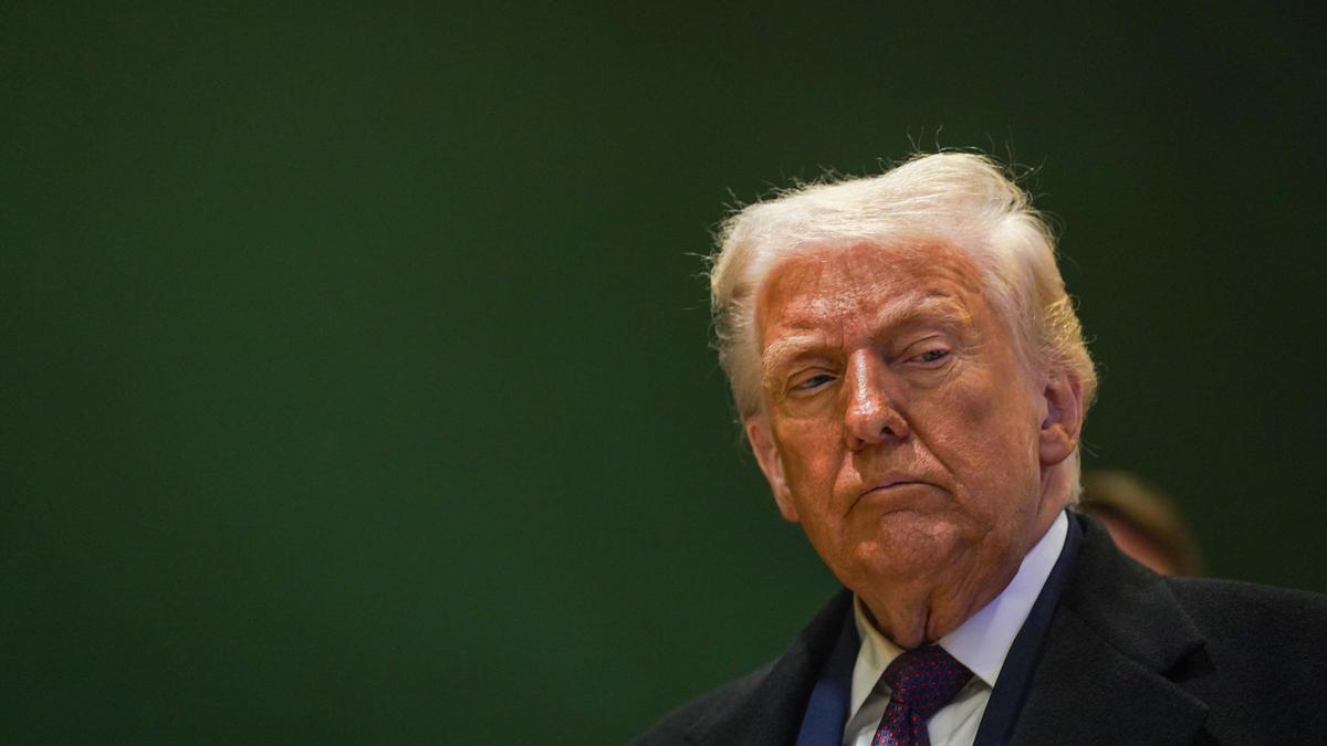 El presidente de EEUU, Donald Trump