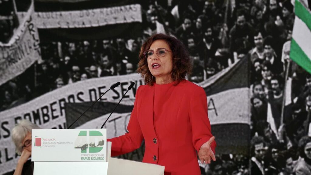 María Jesús Montero.