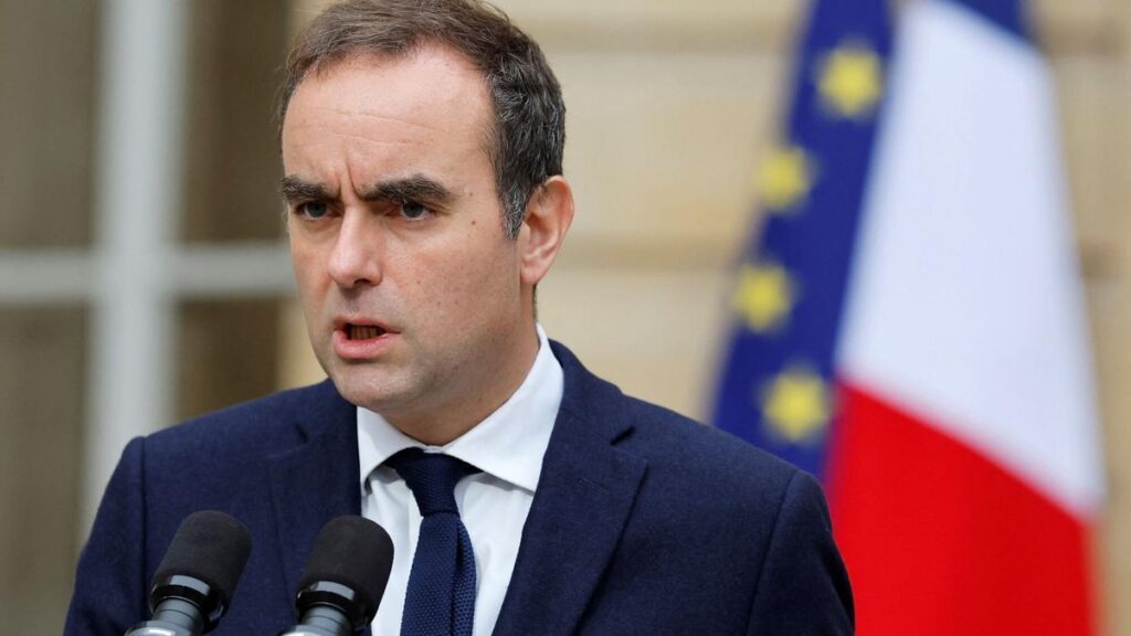 Imagen de archivo del primer ministro de Francia, Sébastien Lecornu.