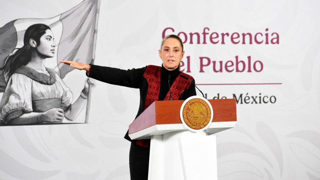 La presidenta de México, Claudia Sheinbaum