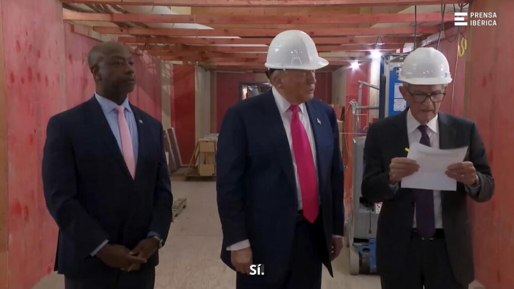 El encontronazo entre Trump y Powell durante su visita a la Reserva Federal