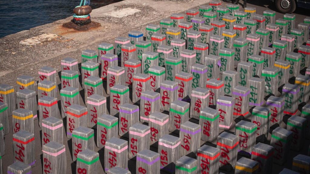 El mayor barco de droga pillado en Europa